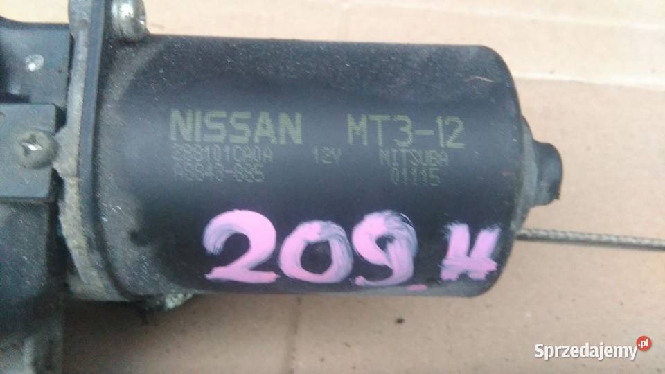 Silniczek mechanizm wycieraczek przód