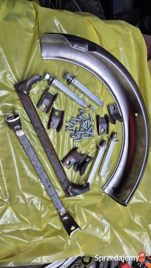 Motorynka m1 metalowy tylny błotnik Hryniewicze
