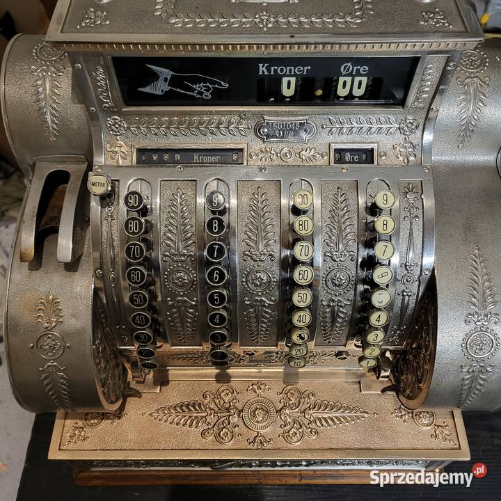 Stara kasa fiskalna National łódzkie Brzeziny