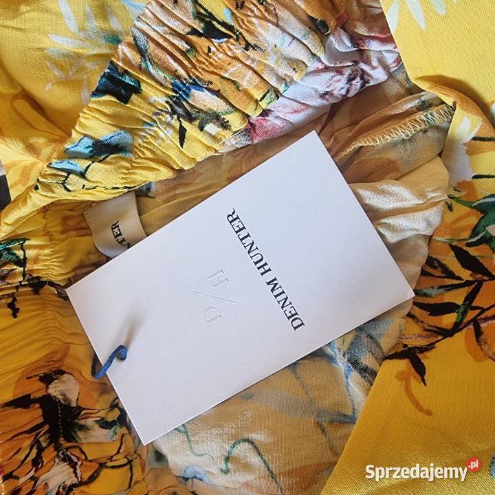 Letnie szorty damskie w kwiaty Denim Hunter XS Spodnie Kraków