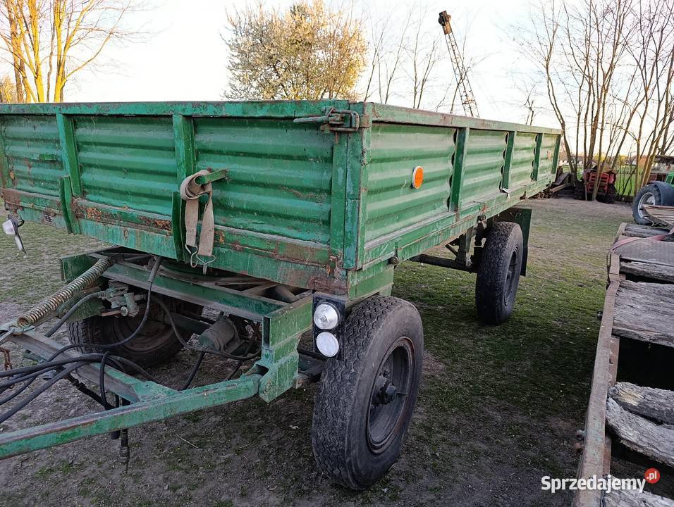 Przyczepa D47 Wywrotka 3 strony 45 tony z Przyczepy rolnicze Ludwin sprzedam