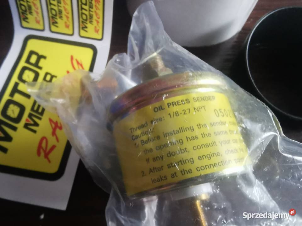 Wskaźnik zegar ciśnienia oleju osobowe Dąbrowa Górnicza