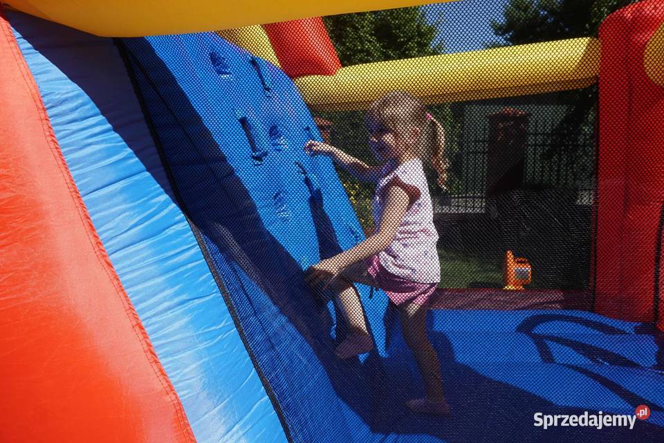 Zjeżdżalnia dzieci zamek dmuchany trampolina Wieliczka