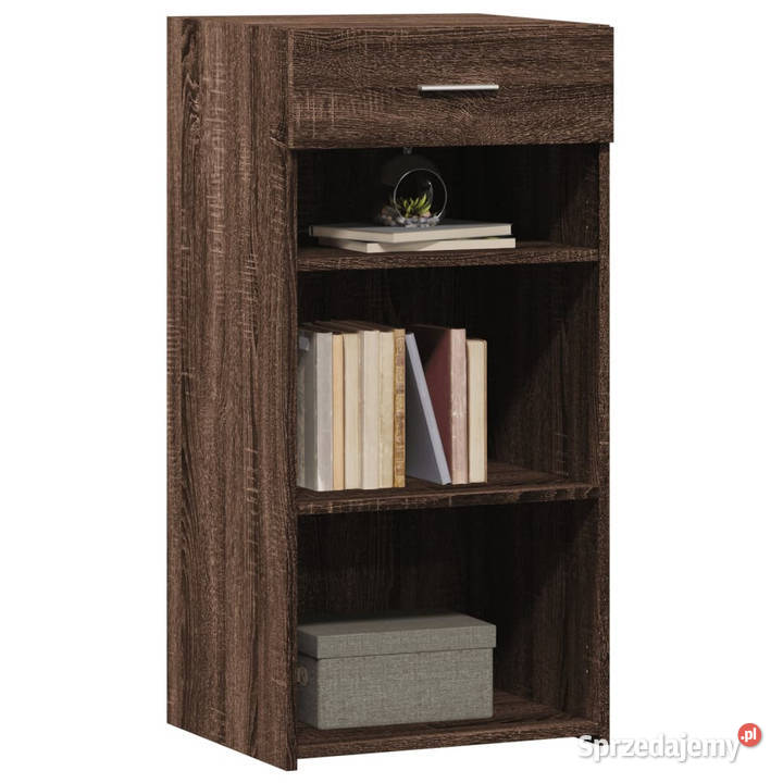 Szafka brązowy dąb 45x425x93 materiał