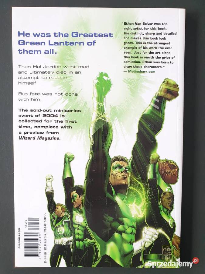 Green Lantern Rebirth orignalny komiks USA pomorskie Gdynia