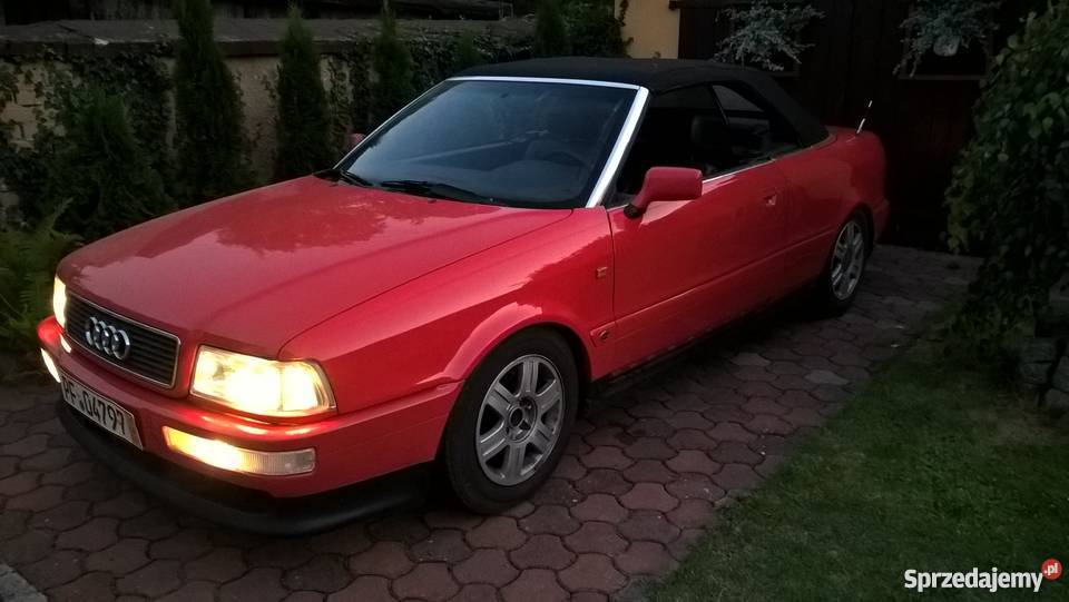 audi 80 cabrio 1997r poj 2000 ben gaz nowe 80 Koszęcin sprzedam