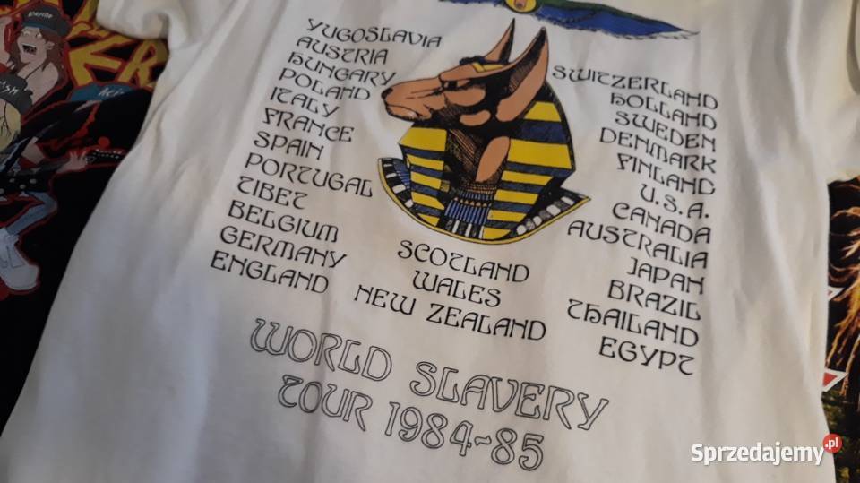 koszulka Iron Maiden Powerslave Acid Drinkers In Odzież sportowa świętokrzyskie Kielce