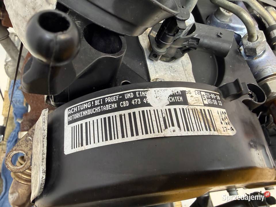 SILNIK CBD CBDB VW Golf VI Jetta III Scirocco Chełm sprzedam