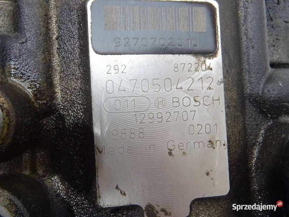 POMPA WTRYSKOWA SAAB 45174 0470504212 22 120 Pompy wtryskowe