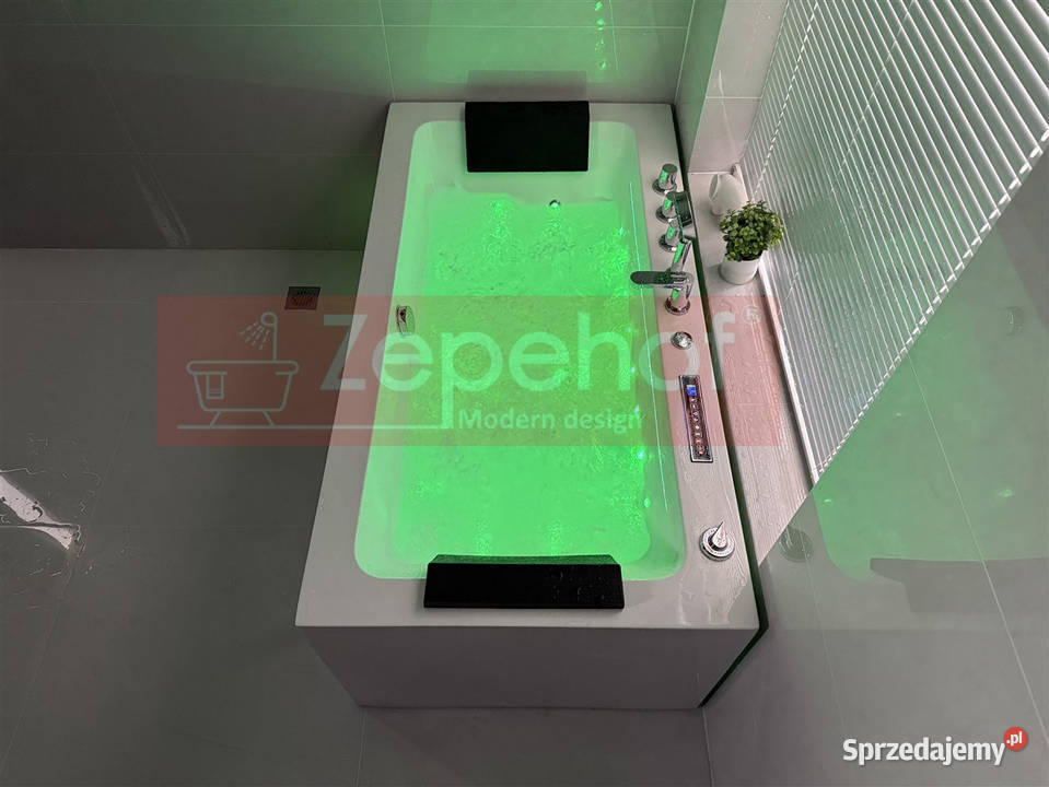 Wanna z hydromasażem LS4420 150cmx75cmx58 chromo Grabówka sprzedam