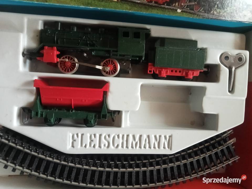 Lokomotywa Fleischmann tender tory na kluczyk Grójec