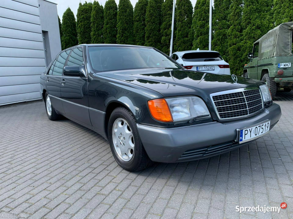 Mercedes S 600 600SEL V12 Szyberdach Skóra Zarejestrowana W140 (1992-1998)