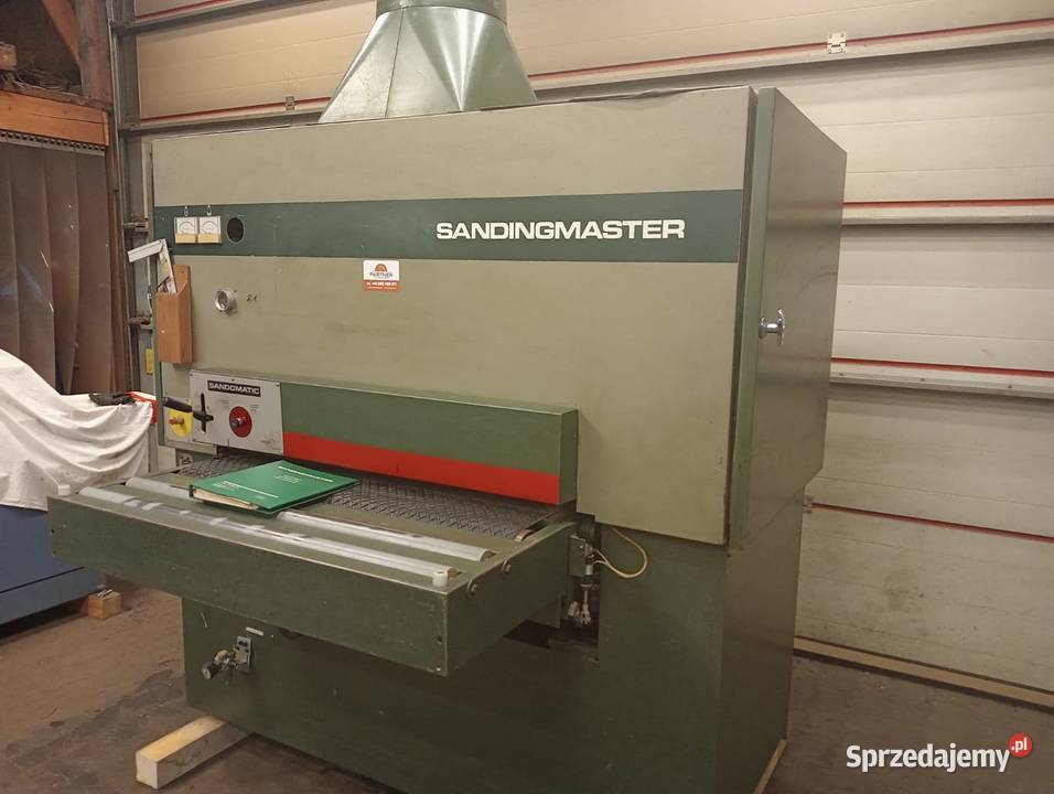 Szlifierka szerokotaśmowa Sandigmaster SCSB21100 Wejherowo sprzedam