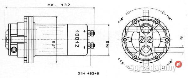 Pompa paliwowa elektryczna 12 V 13312 małopolskie Kamionna sprzedam