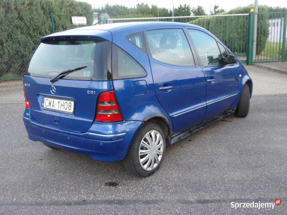 MERCEDES BENZ A168170LONG AVANTGARDE AUTO NA Klasa A Brodnica