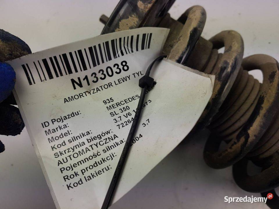 AMORTYZATOR LEWY TYŁ A2303202313 MERCEDES SL 350