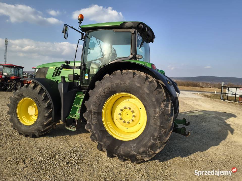 Ciągnik rolniczy John Deere 6190R pneumatyka Rolnictwo Kielce