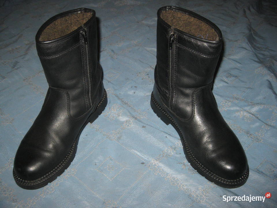 Buty ciepłe kozaczki GIRZA WŁOCHY 43 9 28 skóra Żary