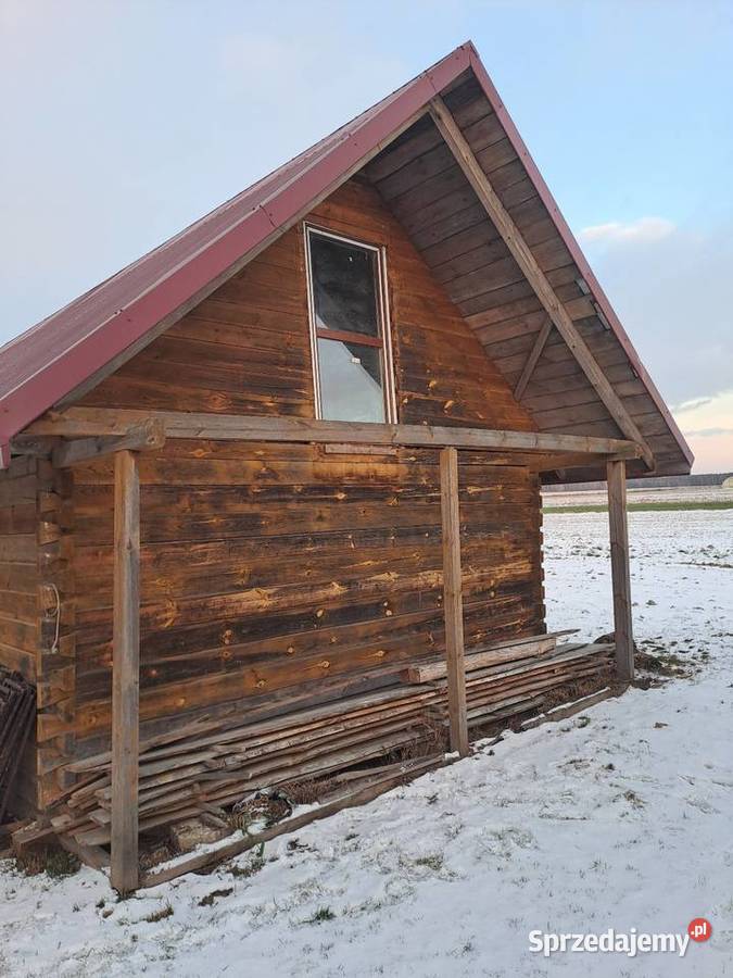 Domek drewniany sosnowy lubelskie Obsza