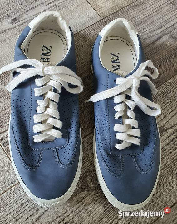 Sneakersy niebieskie Zara 41 Męskie podkarpackie Leżajsk sprzedam