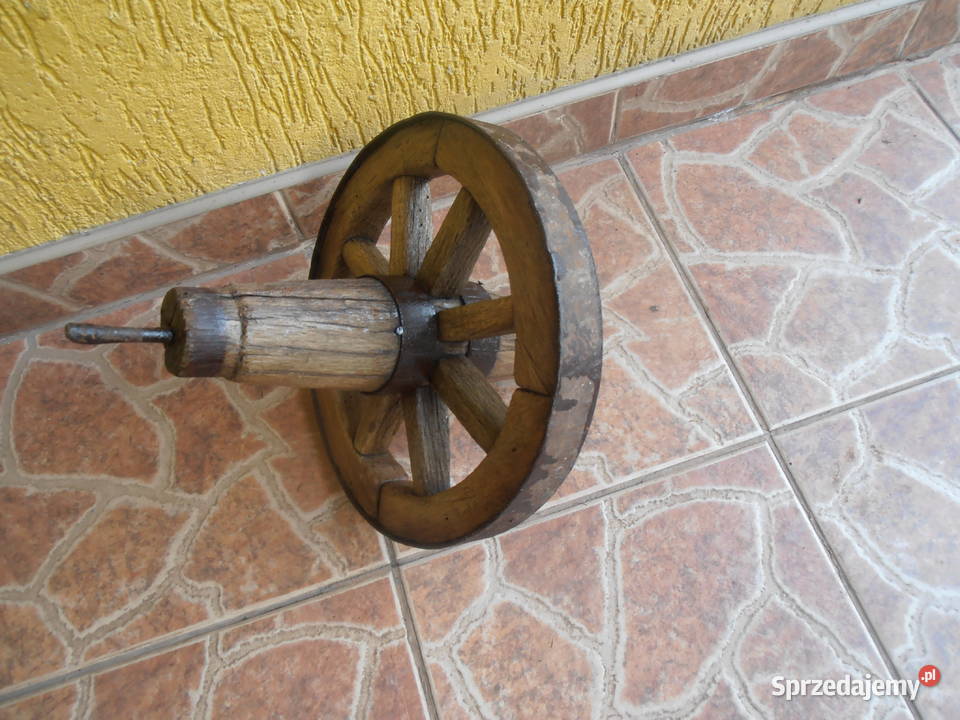 Koło drewniane dekoracja Kielce sprzedam