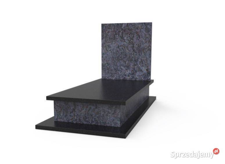 Nagrobek Granitowy Pojedynczy Premium Pomnik Mieleszynek