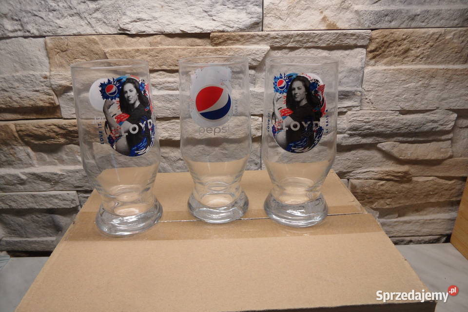 Szklanki nowe Pepsi 24 sztuki Dom i Ogród wielkopolskie Poznań