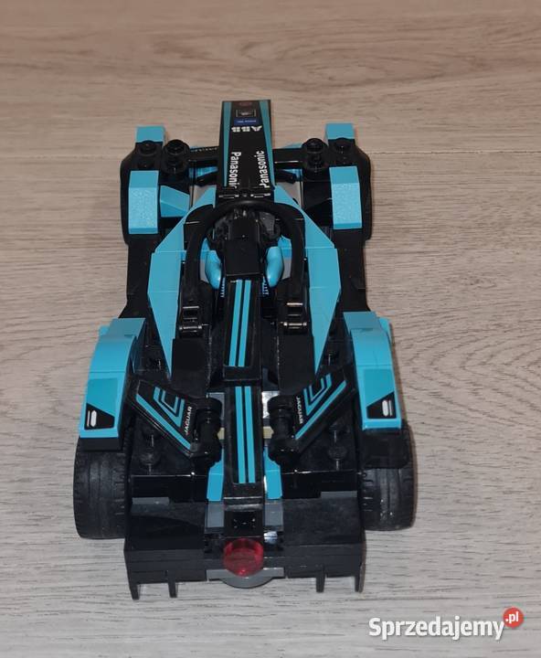 Klocki Lego Jaguar I Pace e Trophy wyścigówka łódzkie