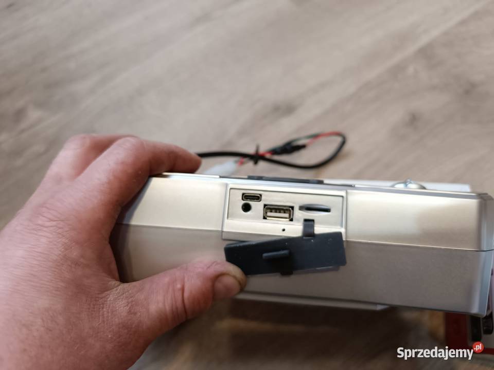Radio Motocyklowe Głośnikami FM USB SD BLUETOOTH Kłomnice