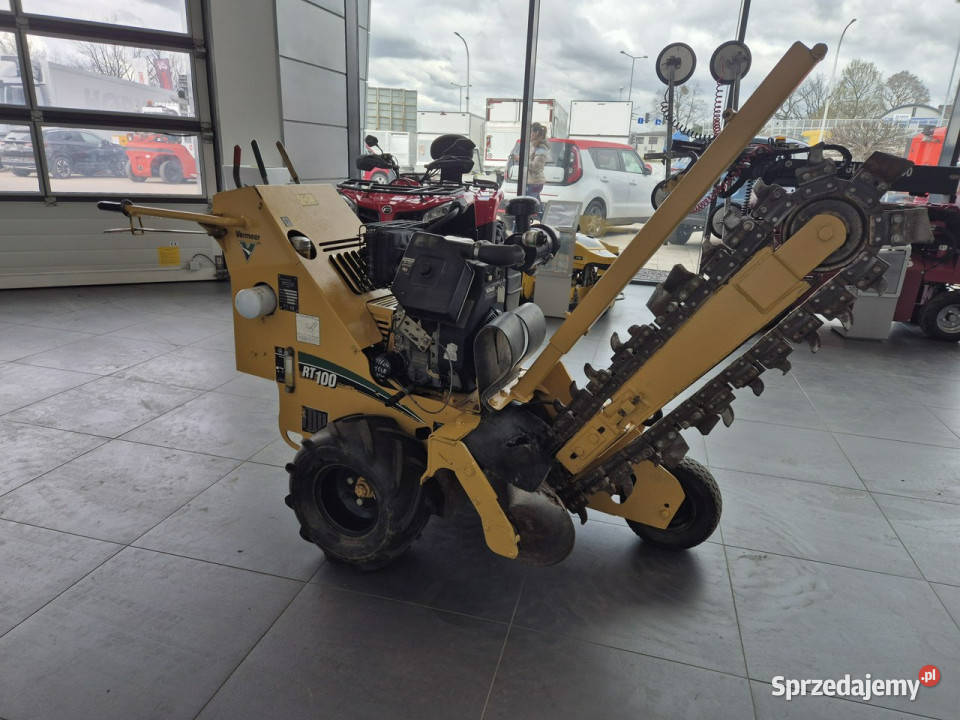 minikoparka Vermeer RT 100 PIŁA DO ROWÓW MINI Łaziska Górne