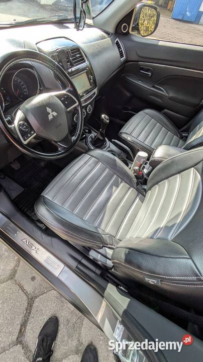 Mitsubishi ASX 16 b Salon Polska 1 właściciel manualna łódzkie Zgierz