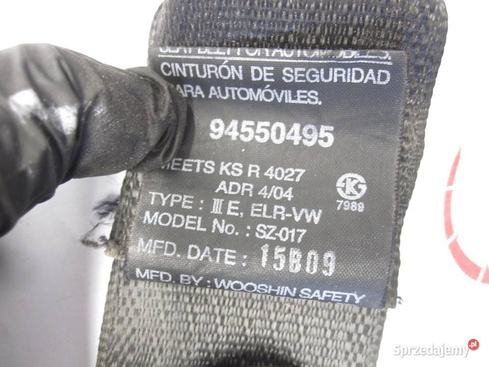 OPEL ANTARA 16r pas bezpieczeństwa prawy przód