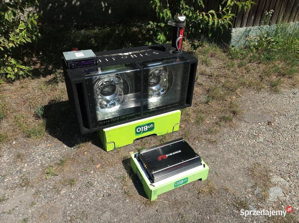 Tuba Skrzynia Basowa Subwoofer HIFONICS BRUTUS skrzynie basowe i tuby Głośniki Dzierżoniów