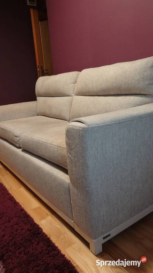 Nowoczesna rozkładana Sofa w kolorze ecru jasny sprzedam