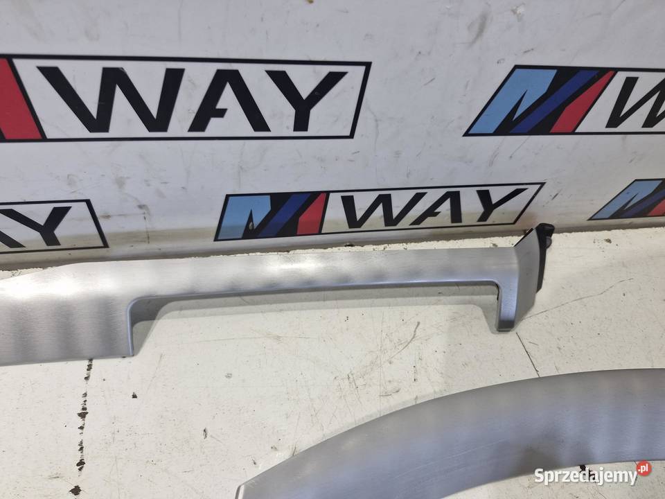 BMW E46 COUPE LISTWY DEKORY ALU KOMPLET dolnośląskie