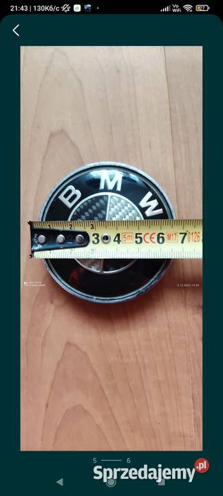 BMW DEKIELKI KAPSLE 68MM 4 sztuki Dekielki Leszno