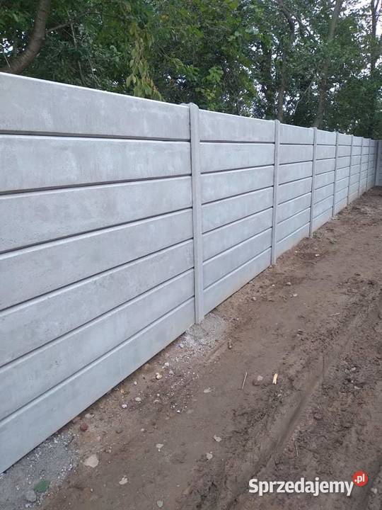 Ogrodzenia betonowe Legnica