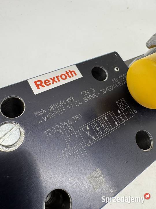 Rexroth R0811404803 4WRPEH 10 C4 B100L20G24K0A1M Warszawa sprzedam