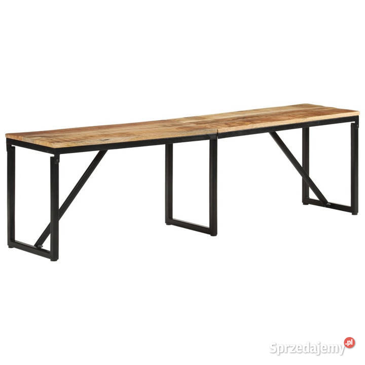Ławka 160x35x46 lite drewno mango WM351683 Warszawa sprzedam