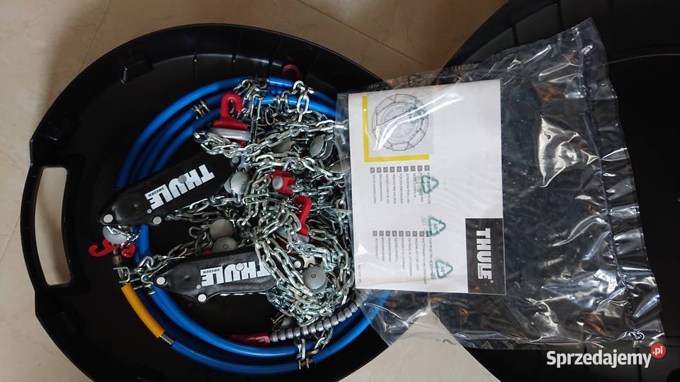 NOWE Łańcuchy na koła THULE XG12 ROZMIAR 230 Władysławowo sprzedam