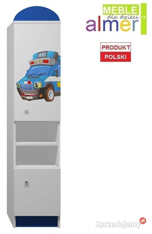 POLICJA 8 N3 regał dziecięcy 40x40 w190 Chełm