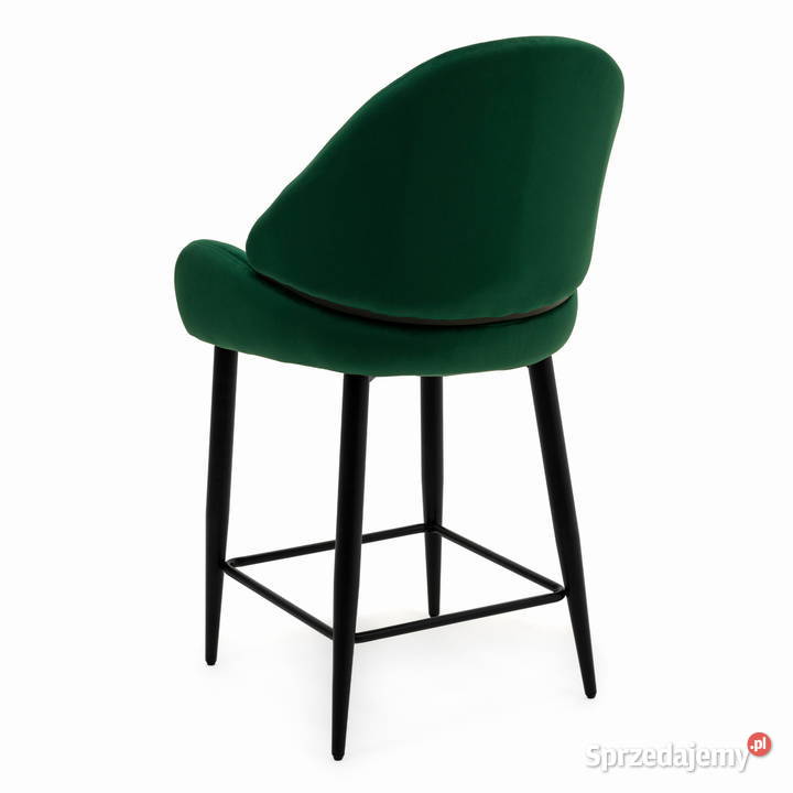 Hoker Tapicerowany Bergamo Butelkowa Zieleń Tarchały Małe