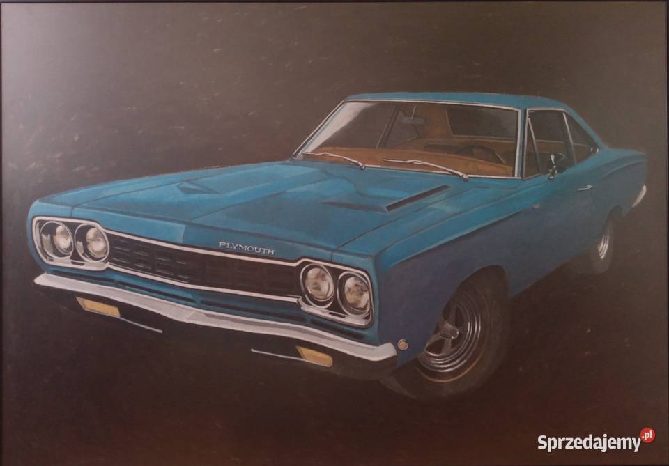 Obraz auto plymouth roadrunner Sędziszów Małopolski