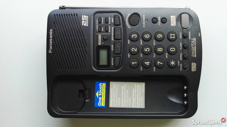 Telefon stacjonarny bezprzewodowy z sekretarką Poznań sprzedam