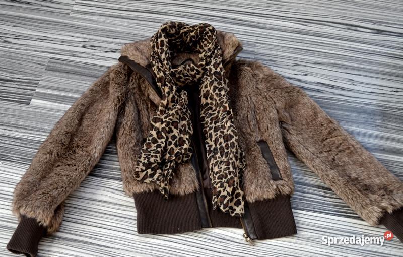 Brązowobeżowe futerko Terranova S Zawiercie