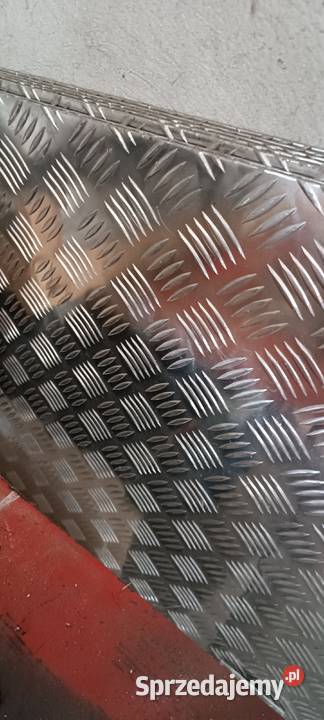 Blacha aluminiowa ryflowana 3mm 1000x2000 Kopanino