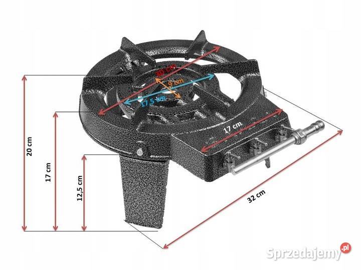 Palnik żeliwny 10 kW Mierzyn sprzedam