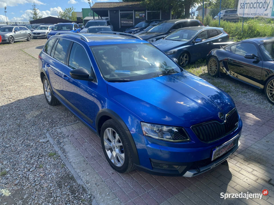 koda Superb Scout 20TDI 184 automat 4x4 ledy ogrzewanie postojowe Gdańsk