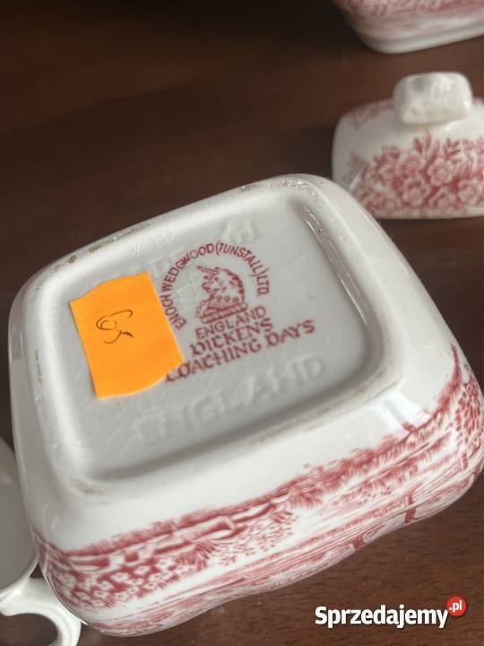 Dzbanek Wedgwood Dickens Coaching Days England Gdańsk