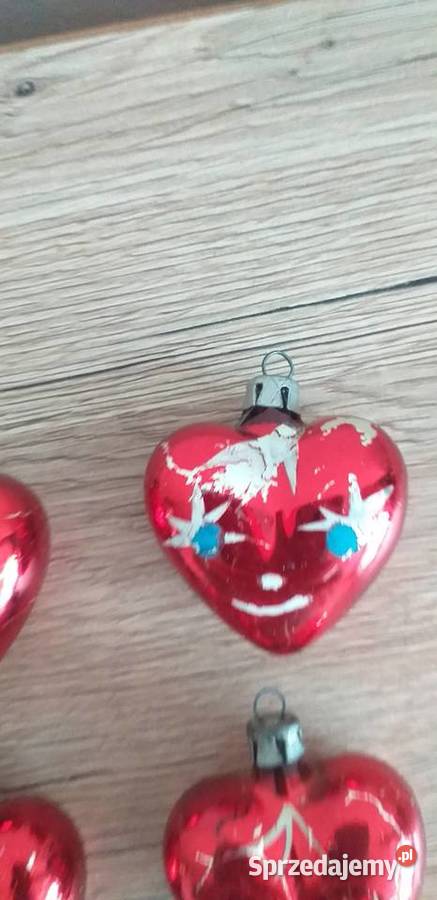 Bombki z czasów prl buźki Przedbórz